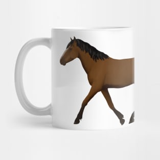 Bay horse Mug